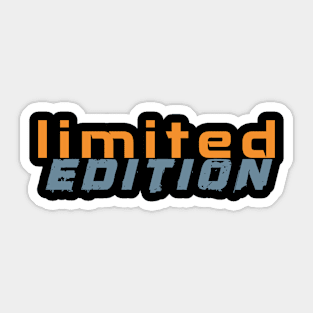 Limited edition Sticker